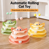 Interactive Bee Cat Toy with Spinning Track
