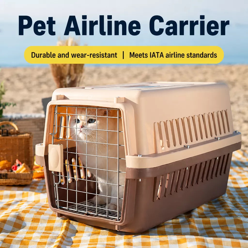 Pet Travel Carrier for Cats and Small to Medium Dogs