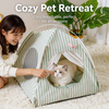 Striped Tent Bed for Cats and Dogs - p-00707