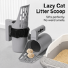 All-in-One Cat Litter Scoop with Waste Bag Holder
