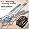 Stainless Steel Dog Grooming Shears Set | The Pet Edit