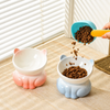 Elevated Ceramic Cat Bowl