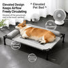 Elevated Dog Cot with Fabric Sleeping Surface