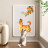 Wall-Mounted Cat Scratcher with Braided Cotton Rope