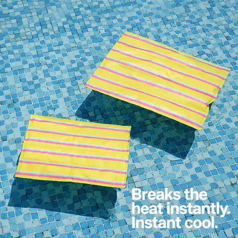 Striped Gel Pet Mat for Dogs & Cats