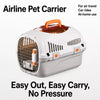 Ventilated Portable Pet Carrier for Small Dogs & Cats