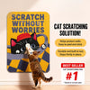 Adhesive Felt Cat Scratcher Mat for Walls and Furniture