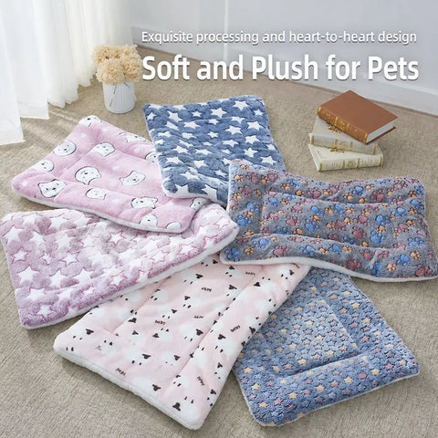Three-Layer Pet Bed Mat for Dogs & Cats