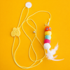 Hanging Feather Cat Teaser Toy