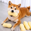 Peanut-Shaped Squeaky Dog Toy for Small and Large Breeds