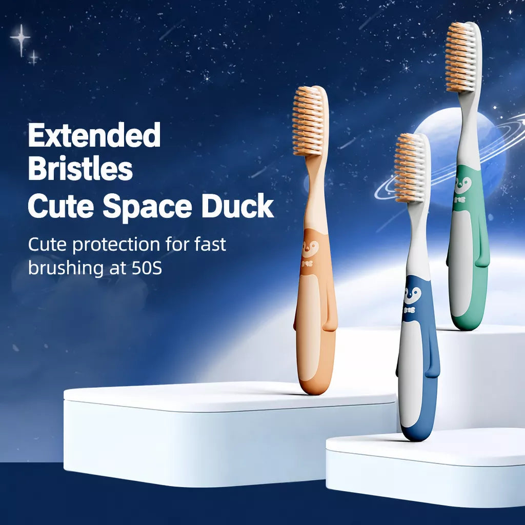 Penguin Soft-Bristle Toothbrush for Children Ages 6–12