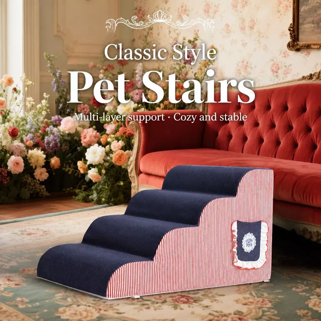 Washable Pet Stairs for Sofas & Beds