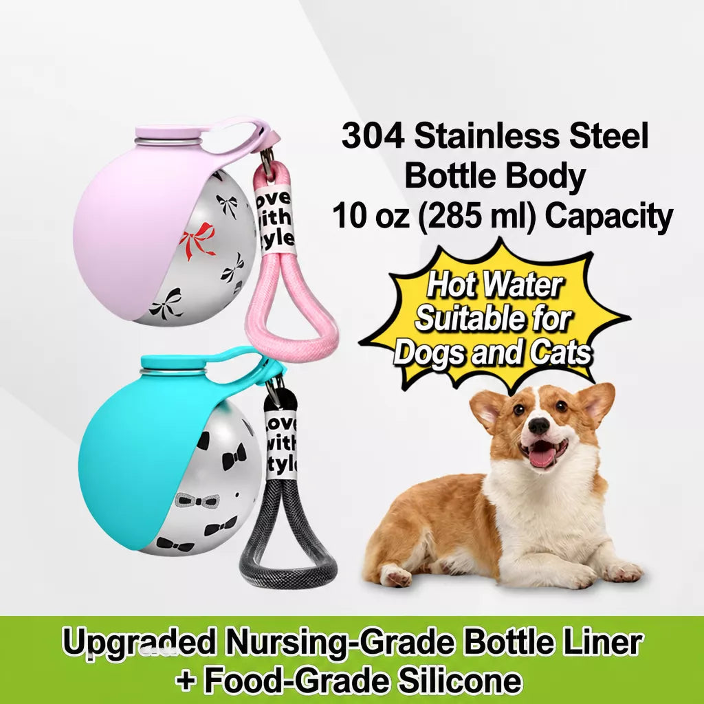 Portable Pet Water Bottle for Dogs and Cats