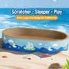 Kraft Paper Cat Scratcher Bed