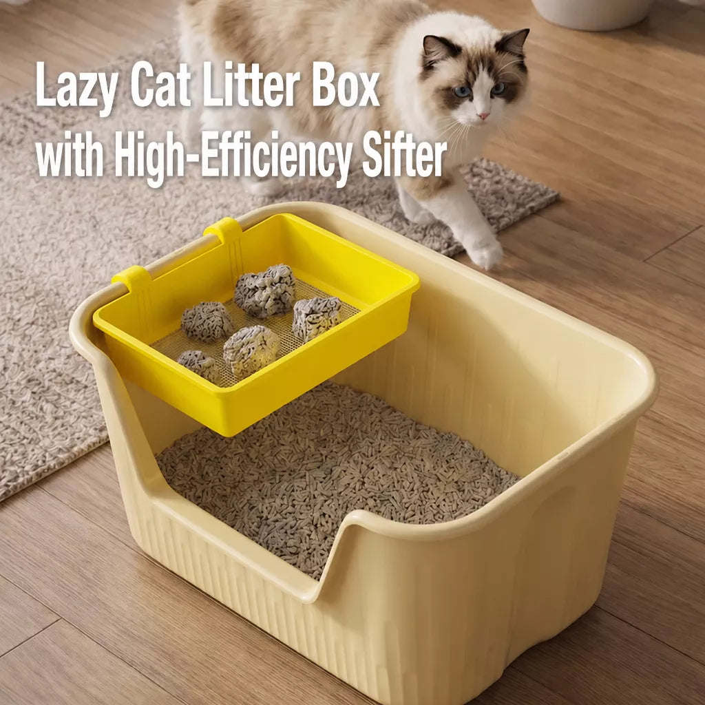Cat Litter Sifting Screen & Scoop