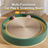 Extra-Large Round Kraft Paper Cat Scratcher with Play Balls - p-00036