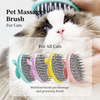 Pet Bath & Grooming Brush for Dogs and Cats