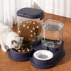 Non-Electric Pet Water Dispenser with Integrated Bowl