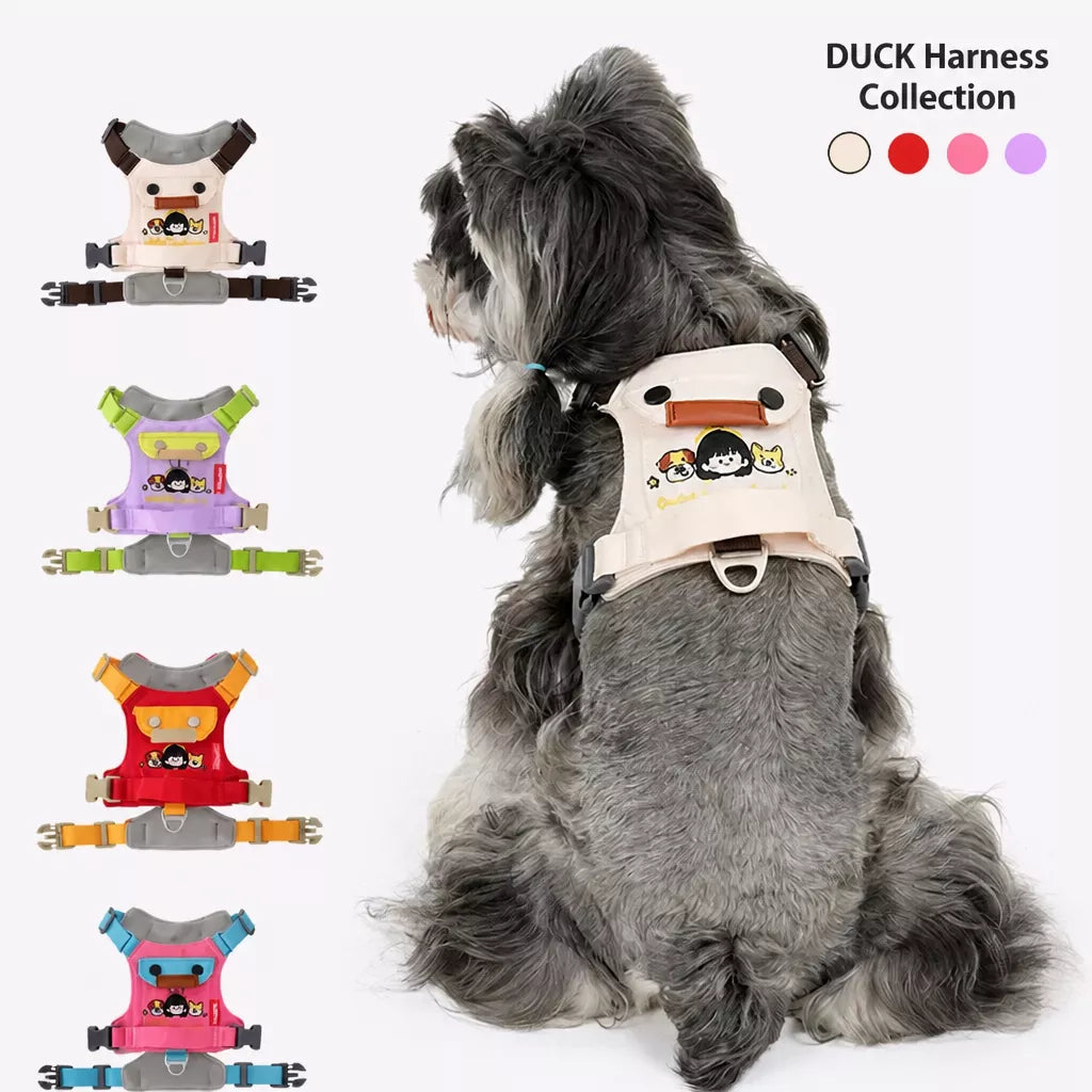 Adjustable Vest-Style Dog Harness for Small to Medium Dogs