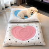 Heart-Patterned Gel Pet Mat for Dogs and Cats