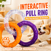 Chew-Resistant Dog Tug Ring - p-00056