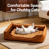 Cotton-Linen Look Pet Bed for Dogs and Cats - p-00676