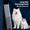 Stainless Steel Grooming Comb for Cats and Dogs