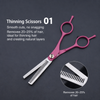 Stainless Steel Pet Grooming Shears - p-00343