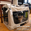 Foldable Pet Carrier for Cats and Dogs with Shoulder Strap
