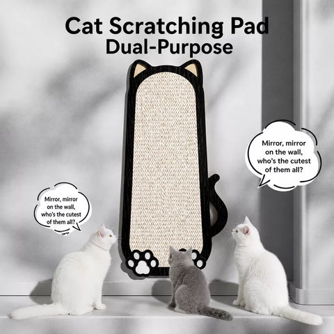 Wall-Mounted Sisal Cat Scratcher