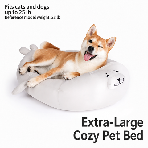 Semi-Enclosed Washable Cat Bed