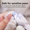 LED Pet Nail Clippers for Cats & Dogs
