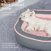 Thick Winter Pet Bed with Removable, Washable Cover