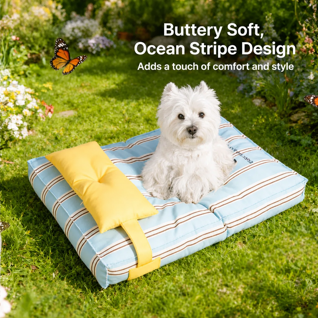 Washable Pet Bed Mat for Cats and Small to Medium Dogs