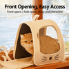 Large Pet Carrier Backpack with Panoramic Window for Cats