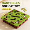 Interactive Plush Cat Toy with Three Bells