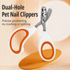 Cat Nail Clippers with Dual-Size Guide Holes