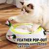Rechargeable Interactive Whack-a-Mole Cat Toy