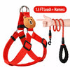 Adjustable Dog Harness and Handheld Leash