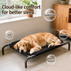 Elevated Nylon Dog Cot Bed with Removable, Washable Design