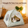 Striped Tent Bed for Cats and Dogs - p-00707