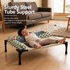 Elevated Pet Cot with Removable Bolster