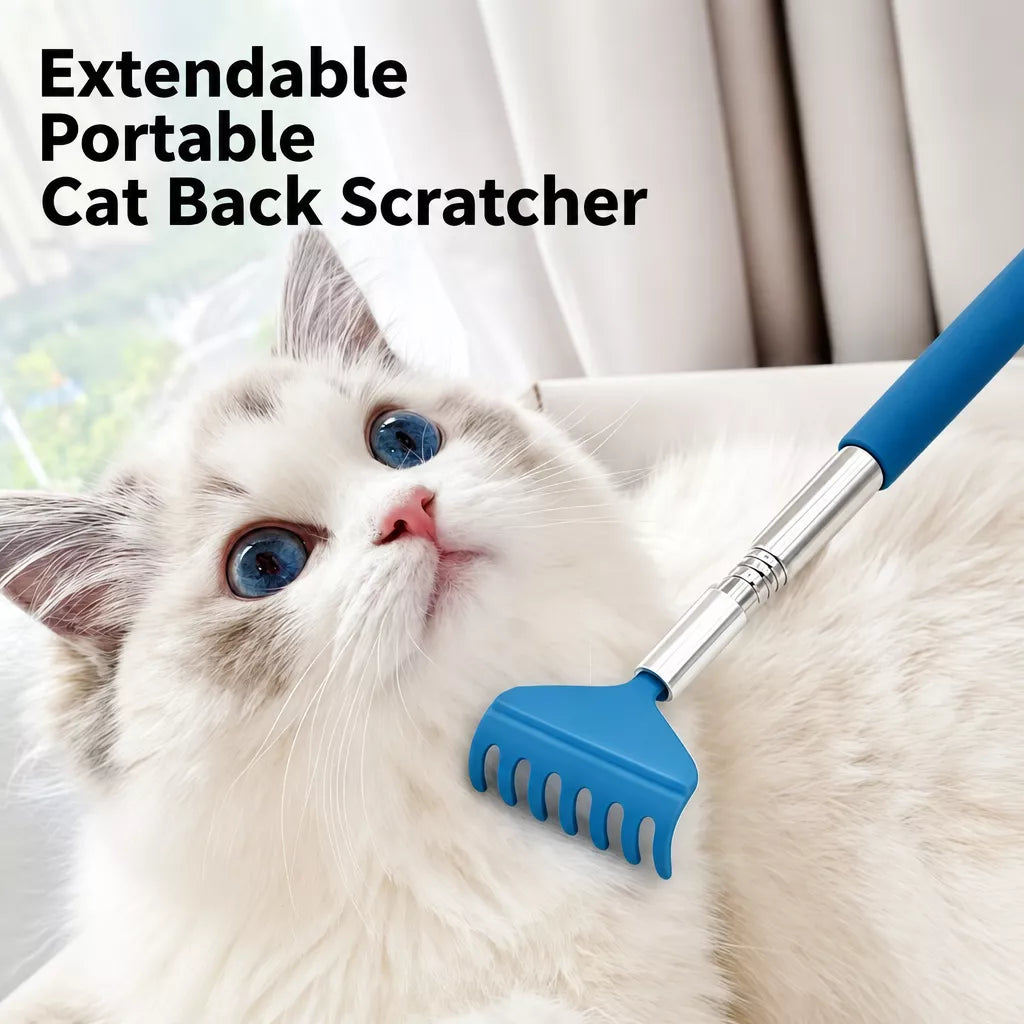 Retractable Pet Scratching Stick