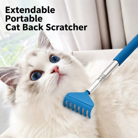 Retractable Pet Scratching Stick