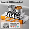 Elevated Stainless Steel Pet Bowl Stand