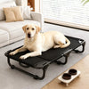 Foldable Elevated Dog Bed with Breathable Mesh