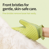 Reversible Cat Grooming Glove for Loose Fur & Coat Care