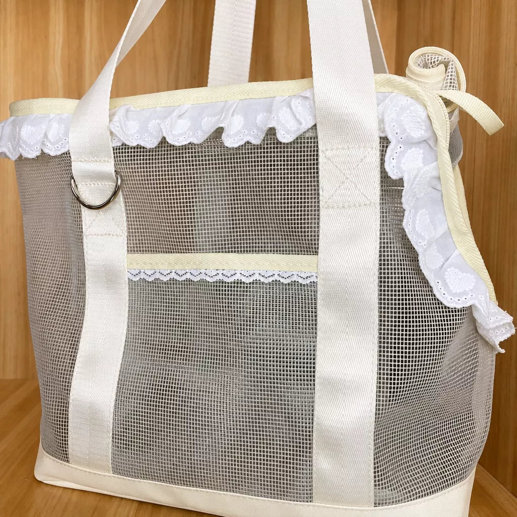 Breathable Mesh Crossbody Pet Carrier