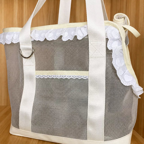 Breathable Mesh Crossbody Pet Carrier