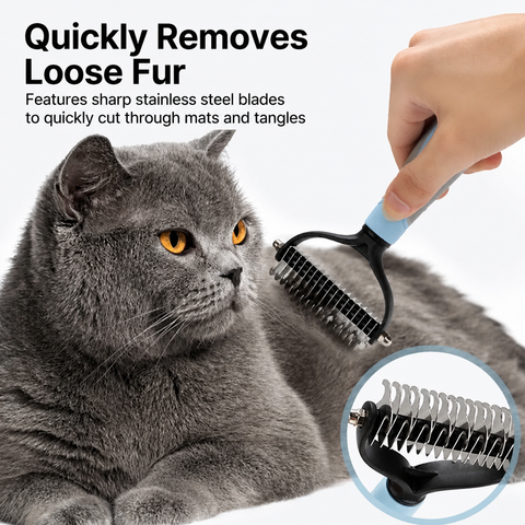Pet Grooming Deshedding Comb for Dogs and Cats